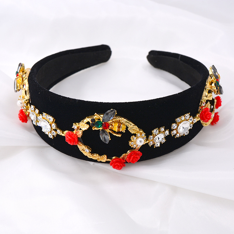 Headband New Hair Accessories Pressing Headwear Bee Dress Exaggerated Head Buckle display picture 1