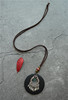 Retro ethnic accessory flower-shaped, long necklace with tassels, sweater, ethnic style, cotton and linen, suitable for import