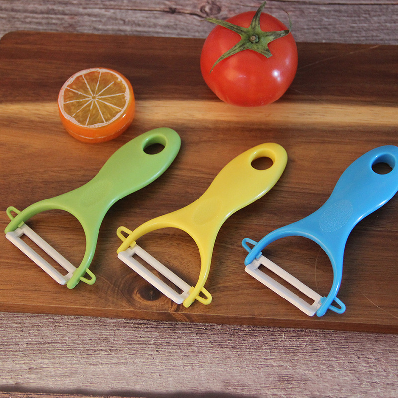 陶瓷削皮刀多用途削皮器瓜刨厨房小工具去皮刀家用水果刀现货