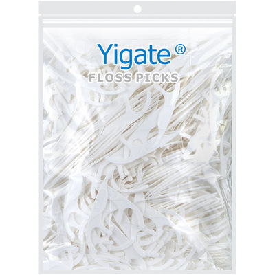 醫潔牙線棒成人兒童超細滑安全牙線剔牙牙簽清潔家庭裝1000支/袋