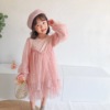 女童秋装连衣裙2020新款韩版洋气儿童春秋长袖裙子宝宝纱裙公主裙|ms