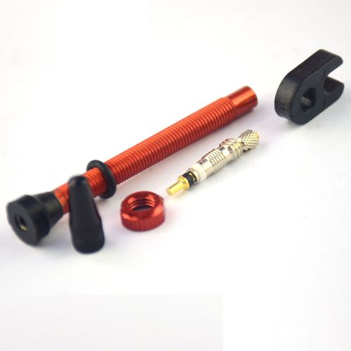 Bicycle tubeless valve, colorful French vacuum valve, aluminum alloy tire valve core