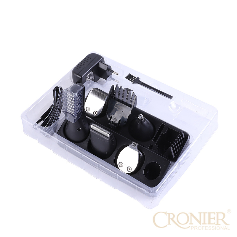 CRONIER CR-866 理发器质感舒适家用剃头推子充电式理发剪电推剪详情7