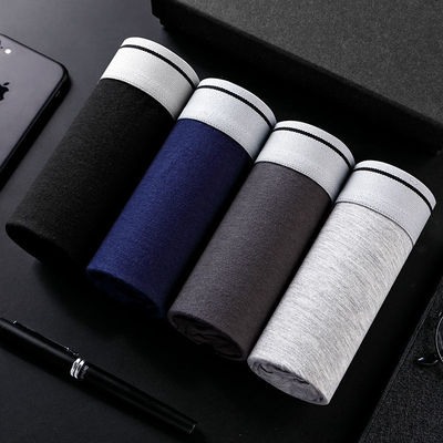 undefined4 man Underwear pure cotton Boxer Underwear Schoolboy Pants comfortable ventilation Underwearundefined