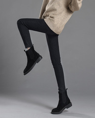 Yun Shiba New Maternity Jeans Autumn and Winter Leggings for Small Feet Fashionable Outerwear Stretch Maternity Wear 819