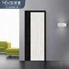 Foshan bedroom Aluminum wood ecology Door Narrow Flat door TOILET modern Simplicity solid wood Composite doors