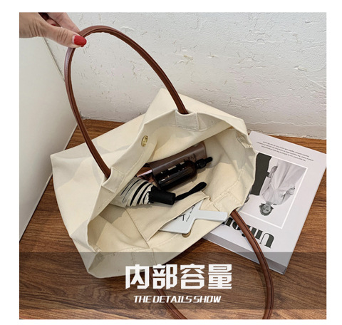 New Large-capacity Women's New Trendy Fashion All-match Shoulder Portable Tote Bag display picture 33