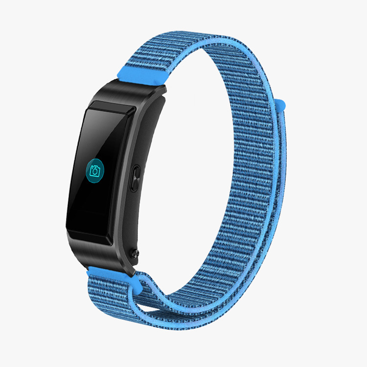 适用于华为手环B5尼龙表带 18mm回环腕带 编织 通用佳明表带 工厂