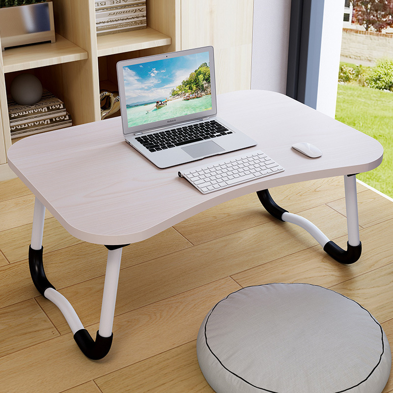 W Grilled legs laptop table bed with foldable lazy desktop desk card trough small table