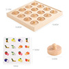 Wooden strategy game for training, interactive board games, toy, concentration, for children and parents