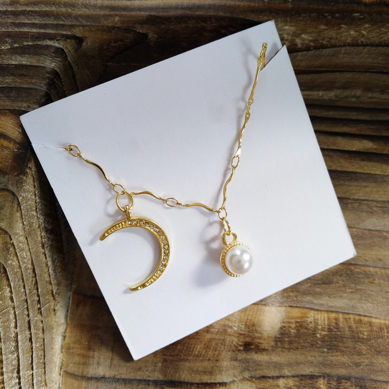 Crescent Moon Necklace 4