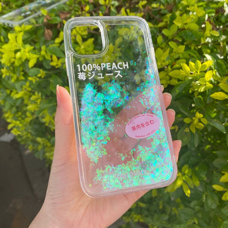 Suitable for Beautiful Girl Jelly Quicksand Xsmax Apple X Mobile Phone Case 7Plus Korean Iphone86S Shiny Diamond