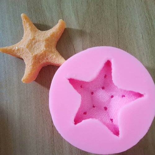 7 Pieces Ocean Series Pearl Sea Snail Star Shell Sea Shell Silicone Mold Ocean Life Fondant Baking Mold