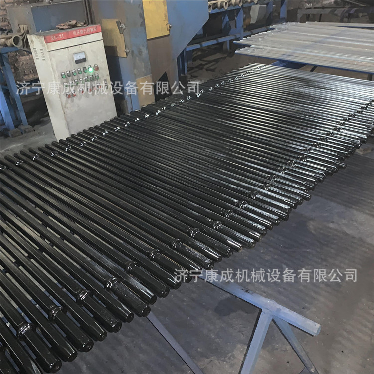 矿用B22风钻杆凿岩机用钎杆隧道打孔硬质耐磨B22风钻杆厂家