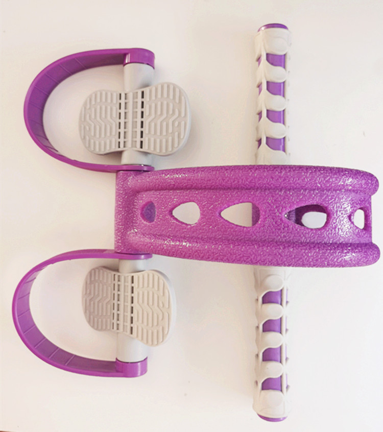 升级版仰卧起坐拉力器脚蹬拉力器脚踏拉力带美腰塑身健身器材|ms