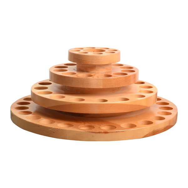 Wooden essential oil organizer