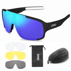 POC 4 lens set cycling glasses ASPIRE fully coated cycling goggles can be equipped with myopia glasses