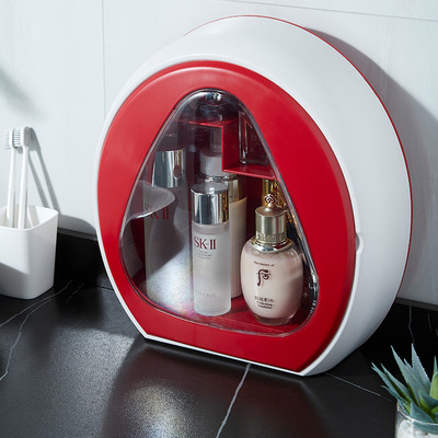 化妝品收納盒浴室衛生間免打孔壁挂式置物架臥室客廳收納