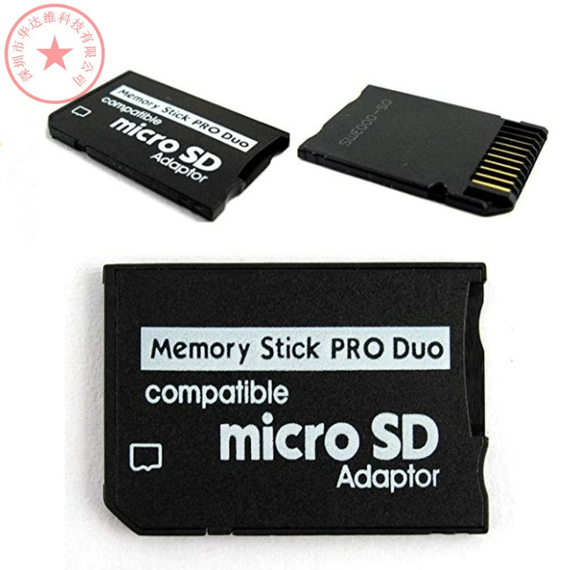 Карта Microsd в MS Pro Duo, однослотовый карт-ридер TF‑карт, набор адаптеров для переноса карт