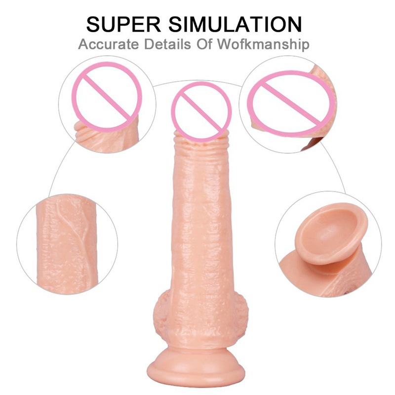Dương Vật Giả Đóng Tường 19cm Lovetoy Dương Vật Giả Đóng Tường 19cm Lovetoy