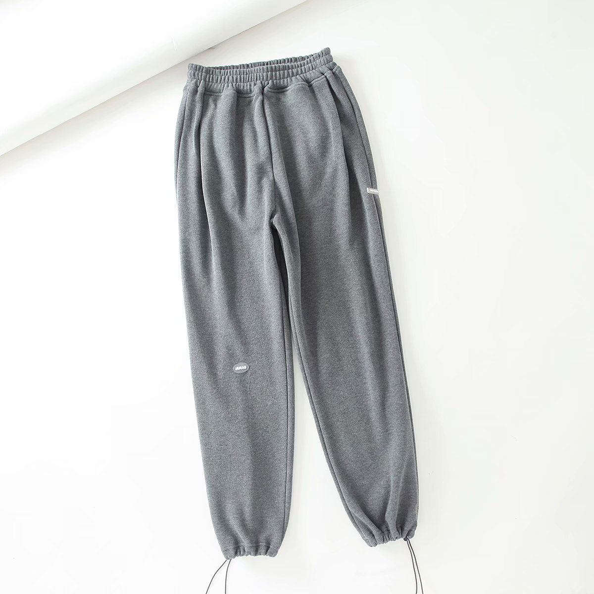 winter loose wide-legged velvet high-waist casual sports pants  NSAM9500