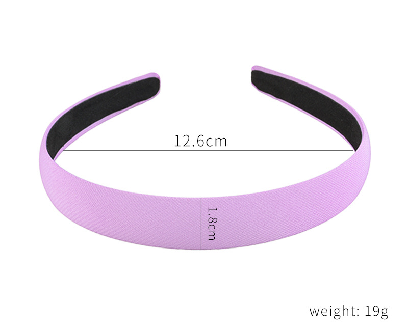 New Candy Color Plastic Headband display picture 1