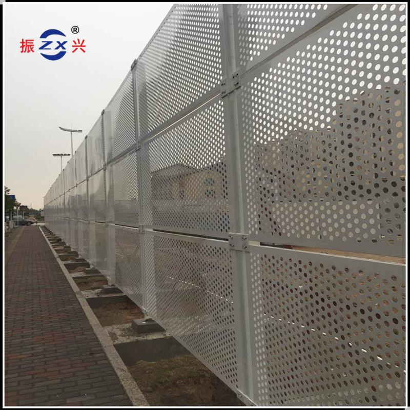 现货 冲孔围挡 防风防尘隔音冲孔网围栏 市政施工围挡 隔离板