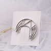 Sophisticated hair accessory, metal pin, hairgrip, European style, simple and elegant design