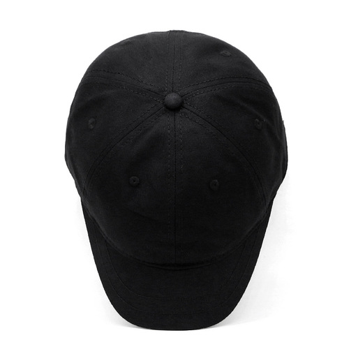 Simple short brim solid color street baseball cap spring and summer men and women sun visor outdoor leisure equestrian hat short brim peaked cap