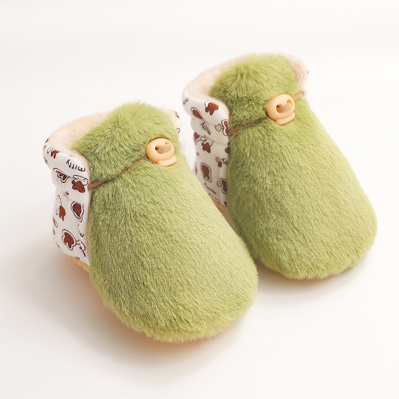 Chaussures bébé en Peluche imitation lapin - Ref 3436871 Image 6