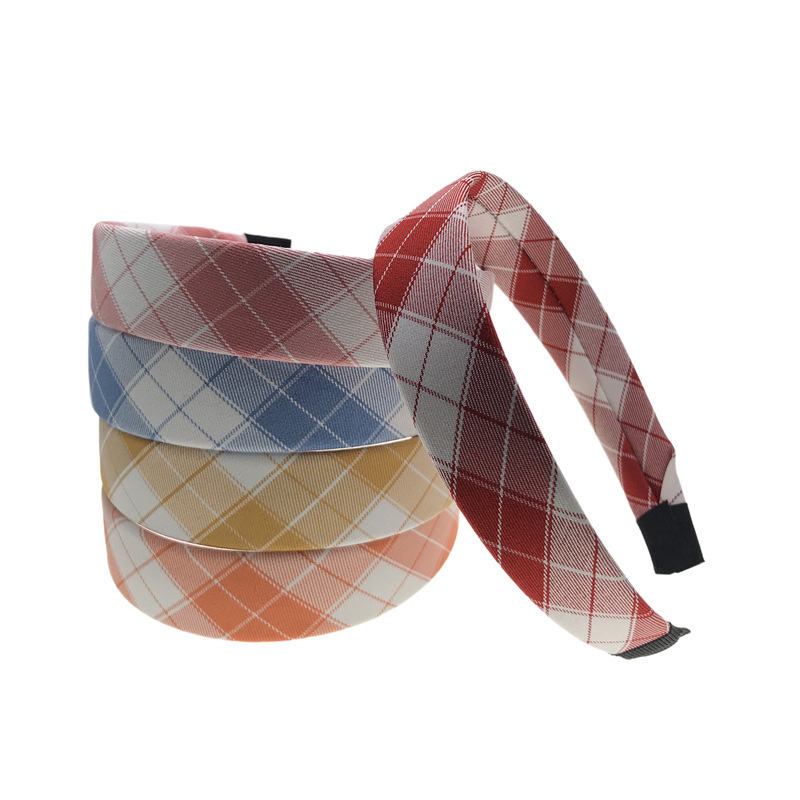 Nuevo estilo coreano grueso punto Polka Dot tablero de luz tela diadema cabeza hebilla dos yuanes tienda accesorios para el cabello accesorios para la cabeza