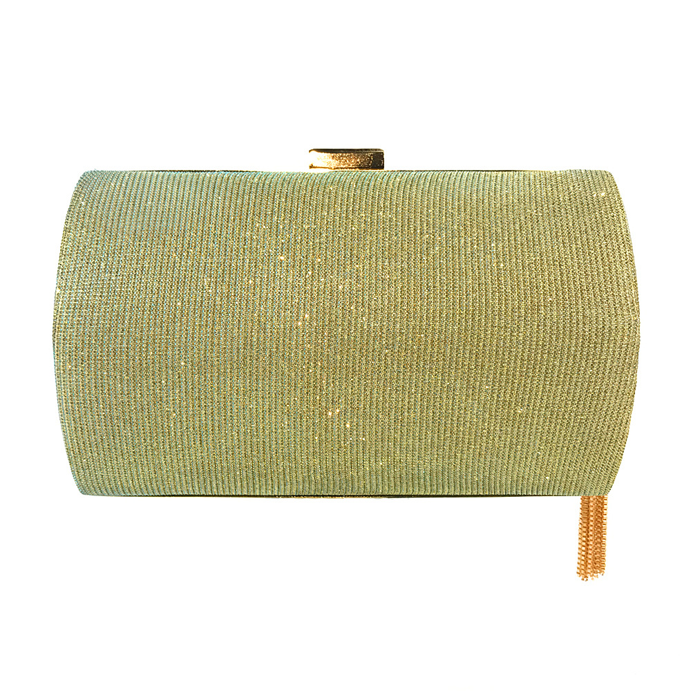 Small Size Satin Solid Color Tassel Square Evening Bags