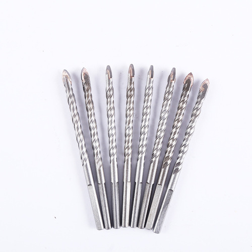 Electric drill accessories, ceramic drill bit, extended triangular handle, ceramic tile drill bit, tile glass hole opener