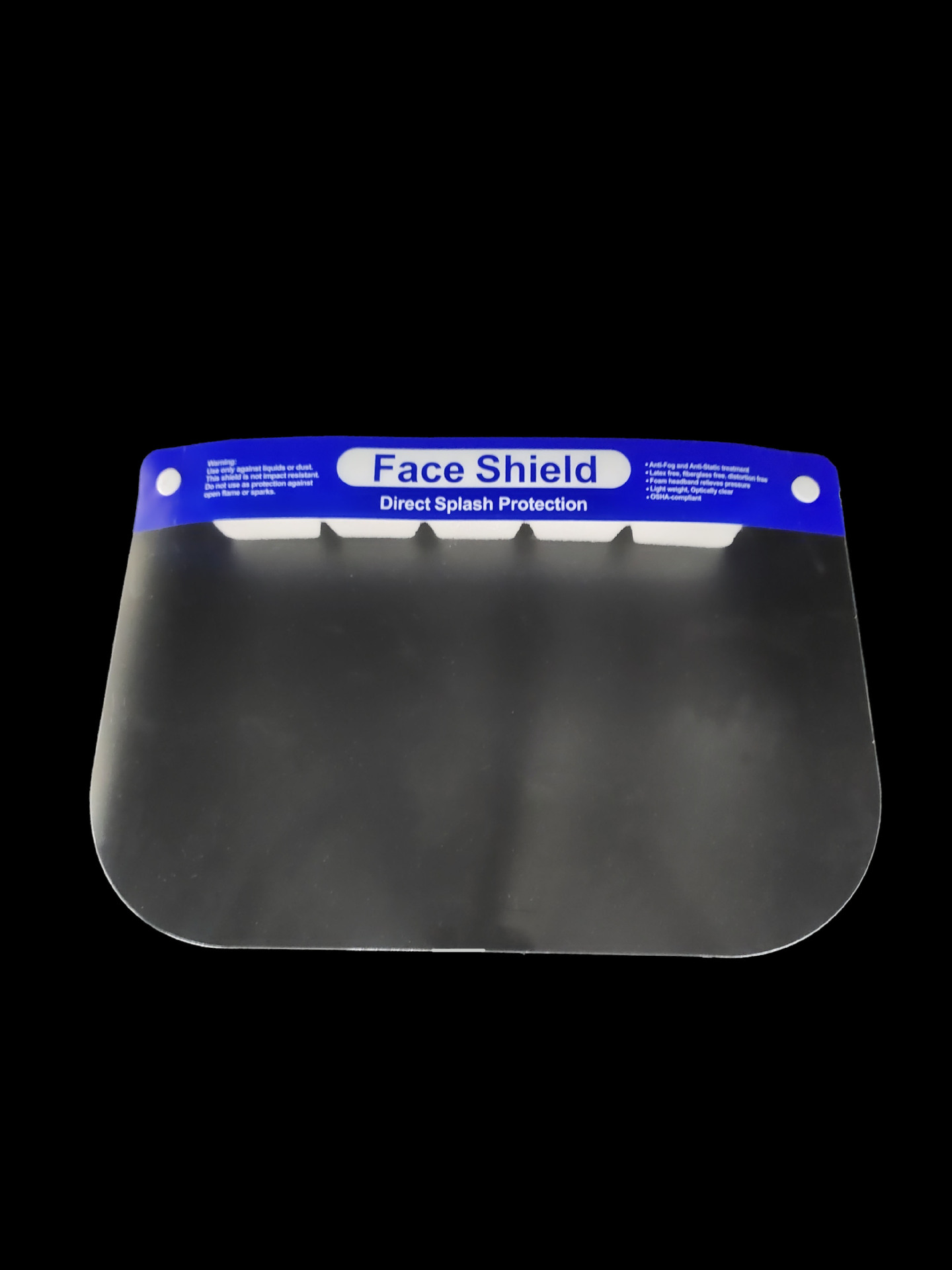 高清透明双面防飞沫防护面罩儿童成人全脸防溅面罩防油烟护脸帽详情图3