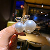 Brand big hairgrip from pearl, crab pin, hairpins, hair accessory, internet celebrity