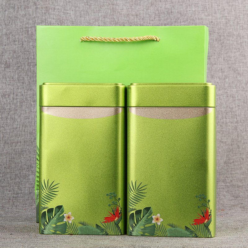 批发茶叶包装罐 普洱茶、绿茶等茶叶包装盒 茶礼铁罐包装空盒
