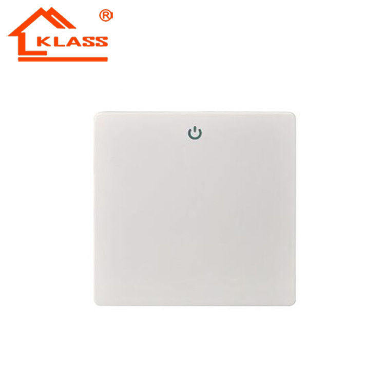 大板墙壁开关  厂家墙壁开关 白色金色开关单开面板