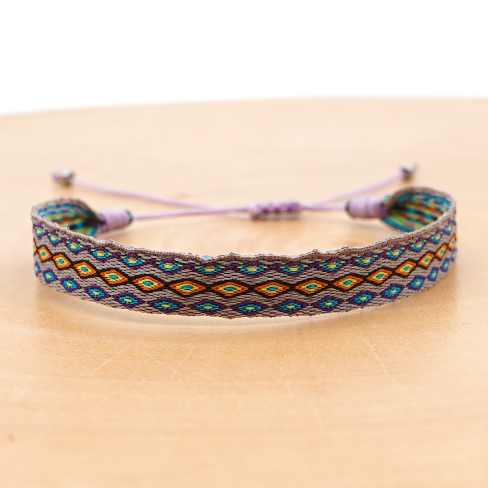 Fashion Wild Retro Bohemian Ethnic Style Ribbon Bracelet For Women Wholesale display picture 9