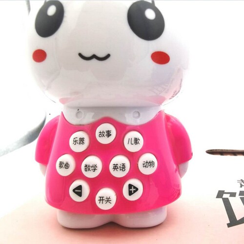 Factory direct sales Mini Rabbit Story Machine Little Fire Rabbit Mini Story Machine Little Rabbit Puzzle Early Education Learning Machine