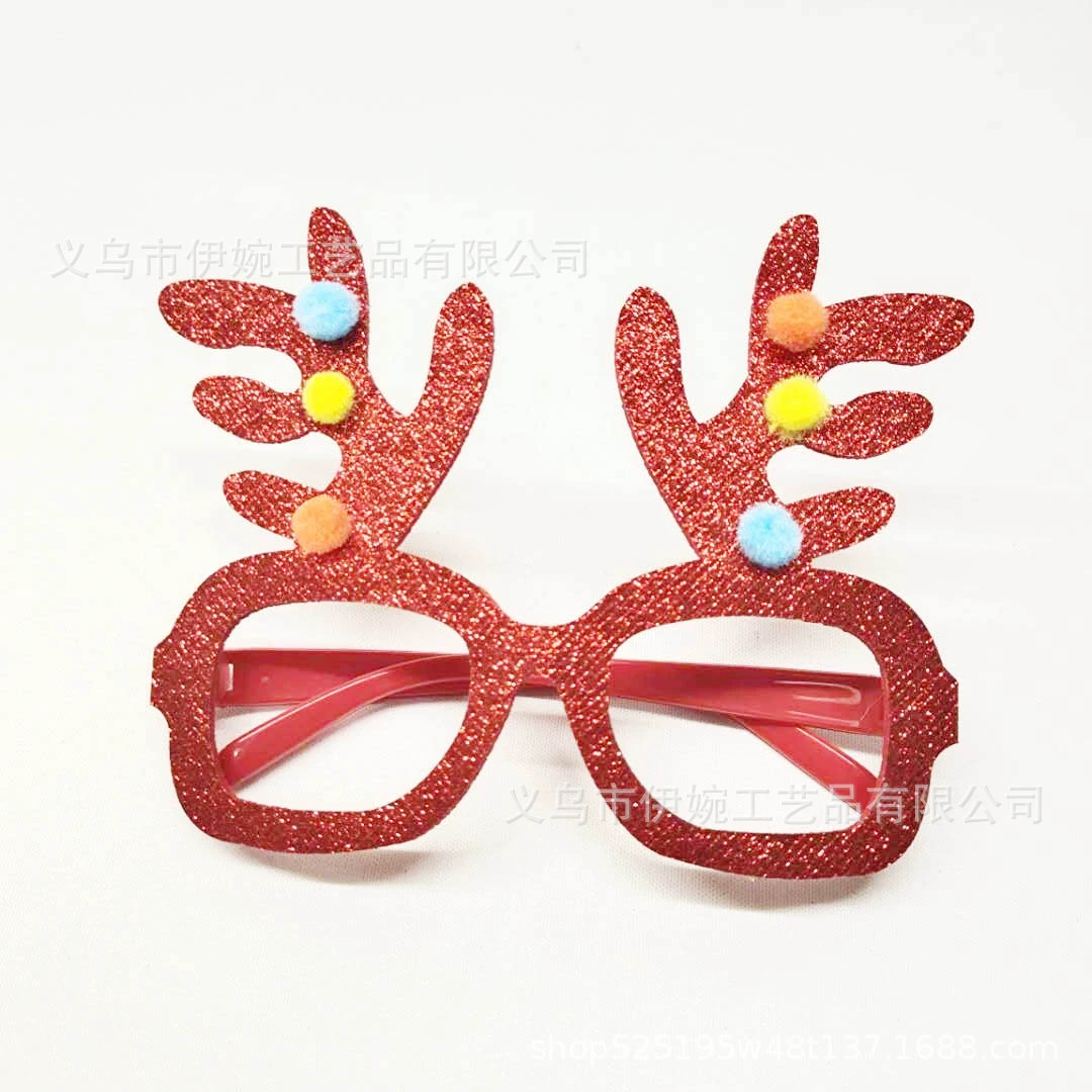 Cross -border hot sale Christmas party decoration supplies adult children Christmas antlers Christmas hats Christmas hats