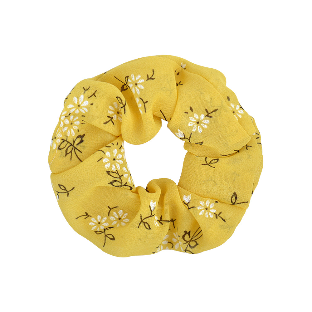 12-color Children Chiffon Floral Hair Scrunchies Wholesale display picture 10