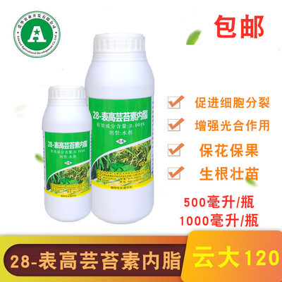 云大120 28-表高芸苔素内脂植物生长调节剂保花保果提苗生根 500g|ms
