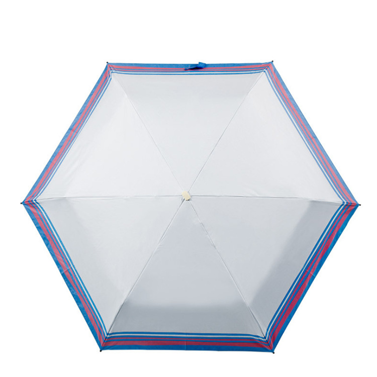 新款晴雨两用黑胶伞遮阳防晒防紫外线三折太阳伞折叠雨伞定伞logo