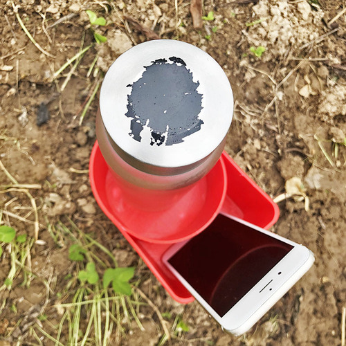 Outdoor seaside beach cup holders for travel mugs, direct factory supply and wholesale—plastic trays available for drop shipping.