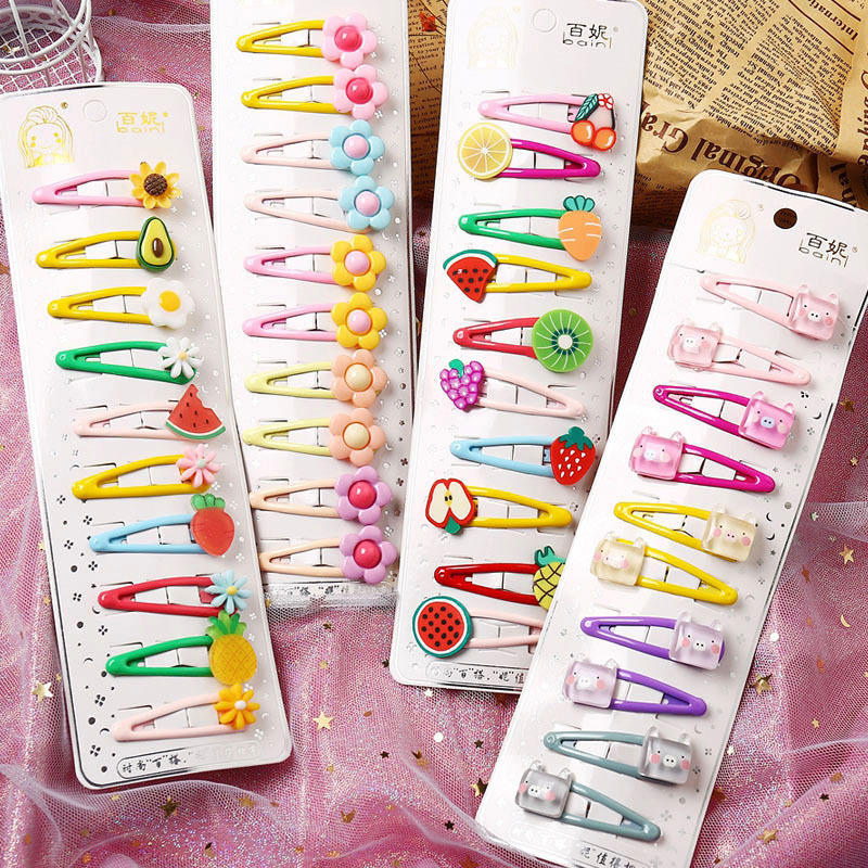 Fashion Bb Clip Card Broken Hair Bangs Clip Ladies Hairpin Headdress Princess Baby Hair Accessories Nihaojewelry Wholesale display picture 1