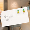 Magnetic earrings, ear clips, strong magnet, no pierced ears, Korean style, simple and elegant design, internet celebrity