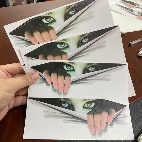 Digital realistic multifunctional sticker