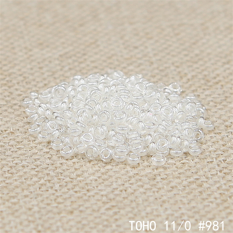 日本进口玻璃米珠TOHO东宝11/0甜甜圈系列散珠手工DIY饰品配件10g详情图7