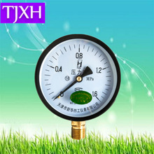 廠家供應天津新華熱工Y-100壓力表 氣壓表1.6MP 水壓表地暖打壓表