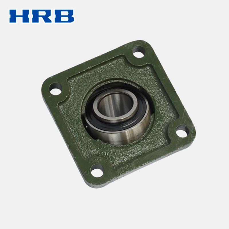 HRB UCF206 哈尔滨轴承带顶丝外圆柱面球带座凸台圆形坐 TY90506